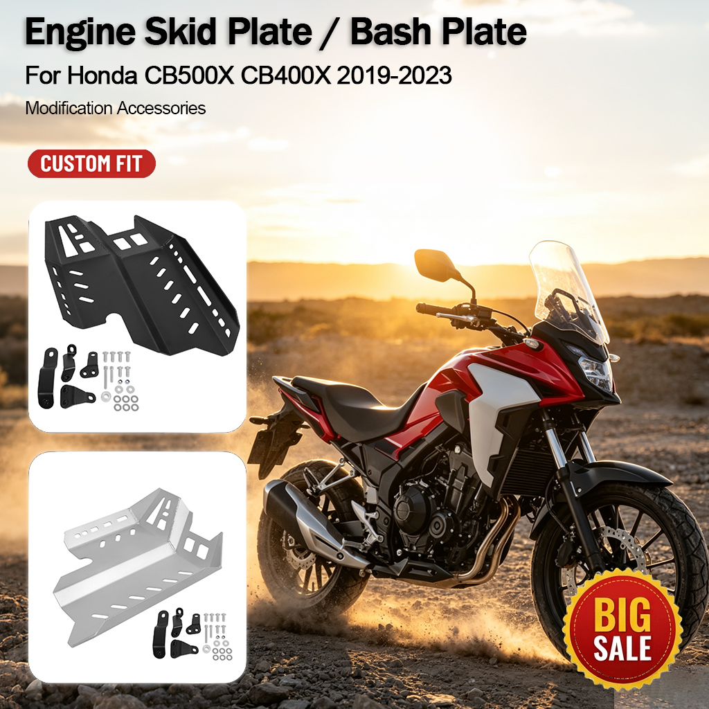 Motorcycle Engine Parts - Pelindung Bawah Mesin Motor Modifikasi Untuk