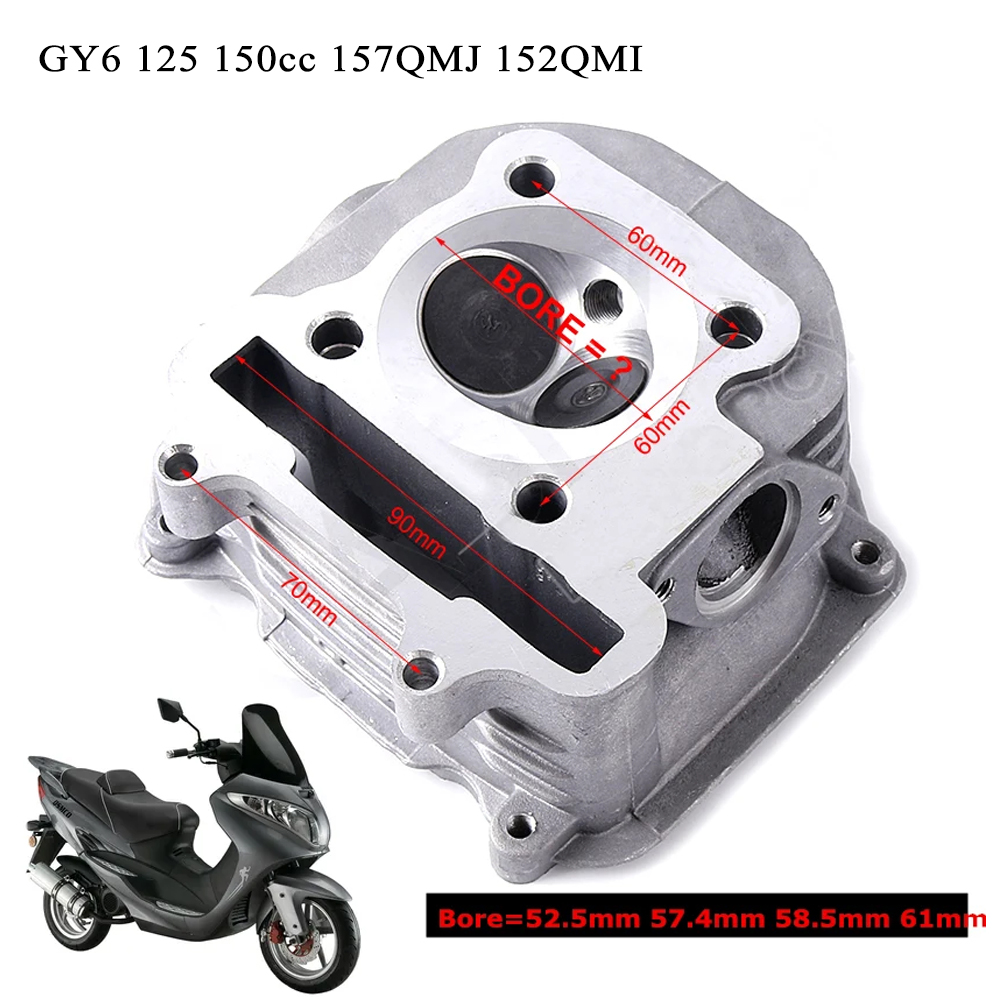 Motorcycle Cylinder - GY6 suku cadang sepeda motor kepala