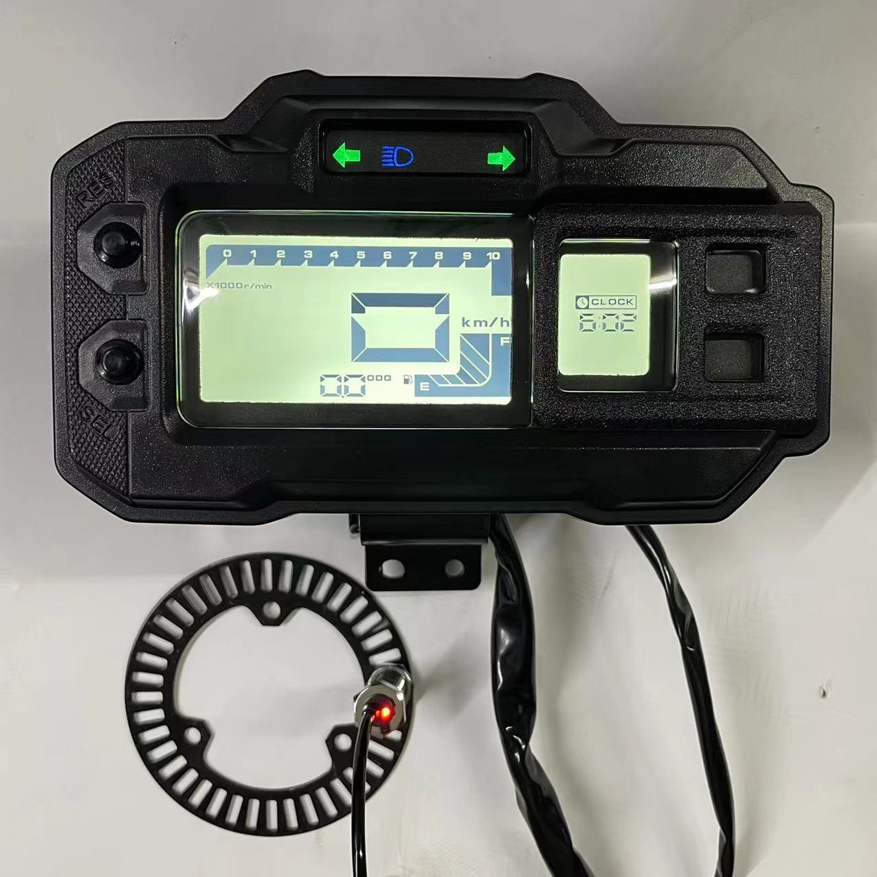 Motorcycle Carburetor - Aksesoris Layar Digital Motor Speedometer Odometer