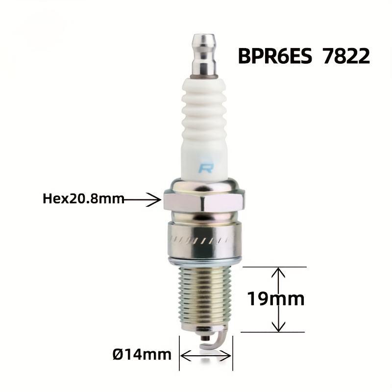 NGK BPR6ES 7822 Busi Paduan Ni - Motorcycle Spark Plug ulasan dan harga