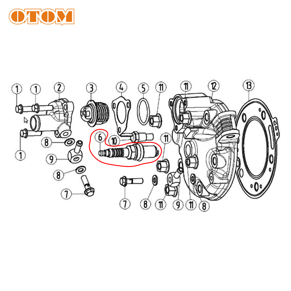 Aksesoris Sepeda Motor DT230 M - Motorcycle Spark Plug ulasan dan harga